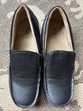 Children’s Place Black Slip On Loafers